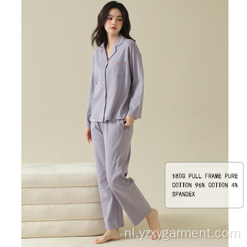 Pure katoenen pyjama&#39;s pure pyjama&#39;s voor dames pure katoenen dames